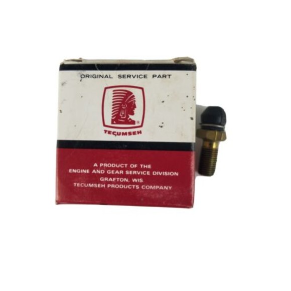 New! Genuine Tecumseh 730167 Lawnmower Engine Primer Assembly Threaded Valve - Picture 1 of 7